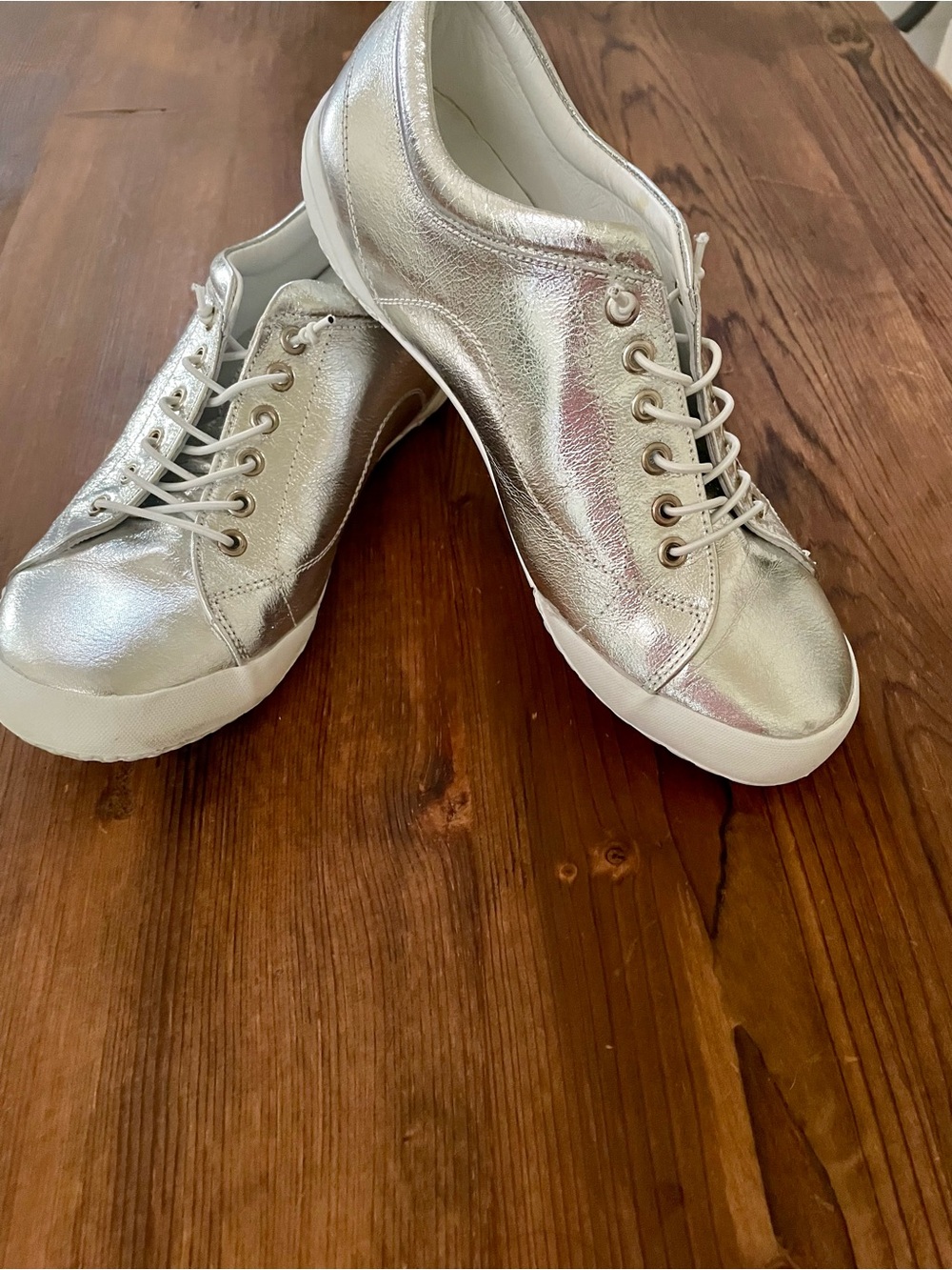 Silver Gelato Sneakers